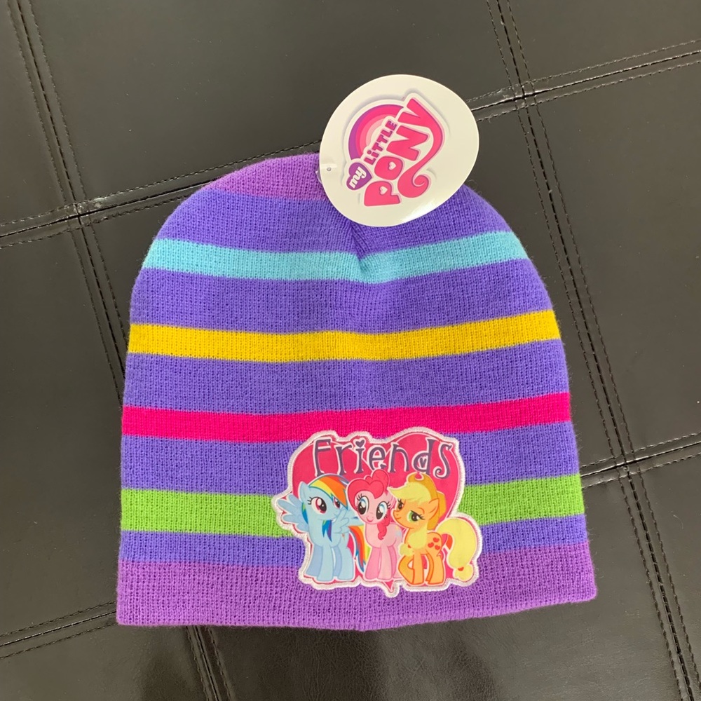 Girls winter hat My Little Pony retro hat